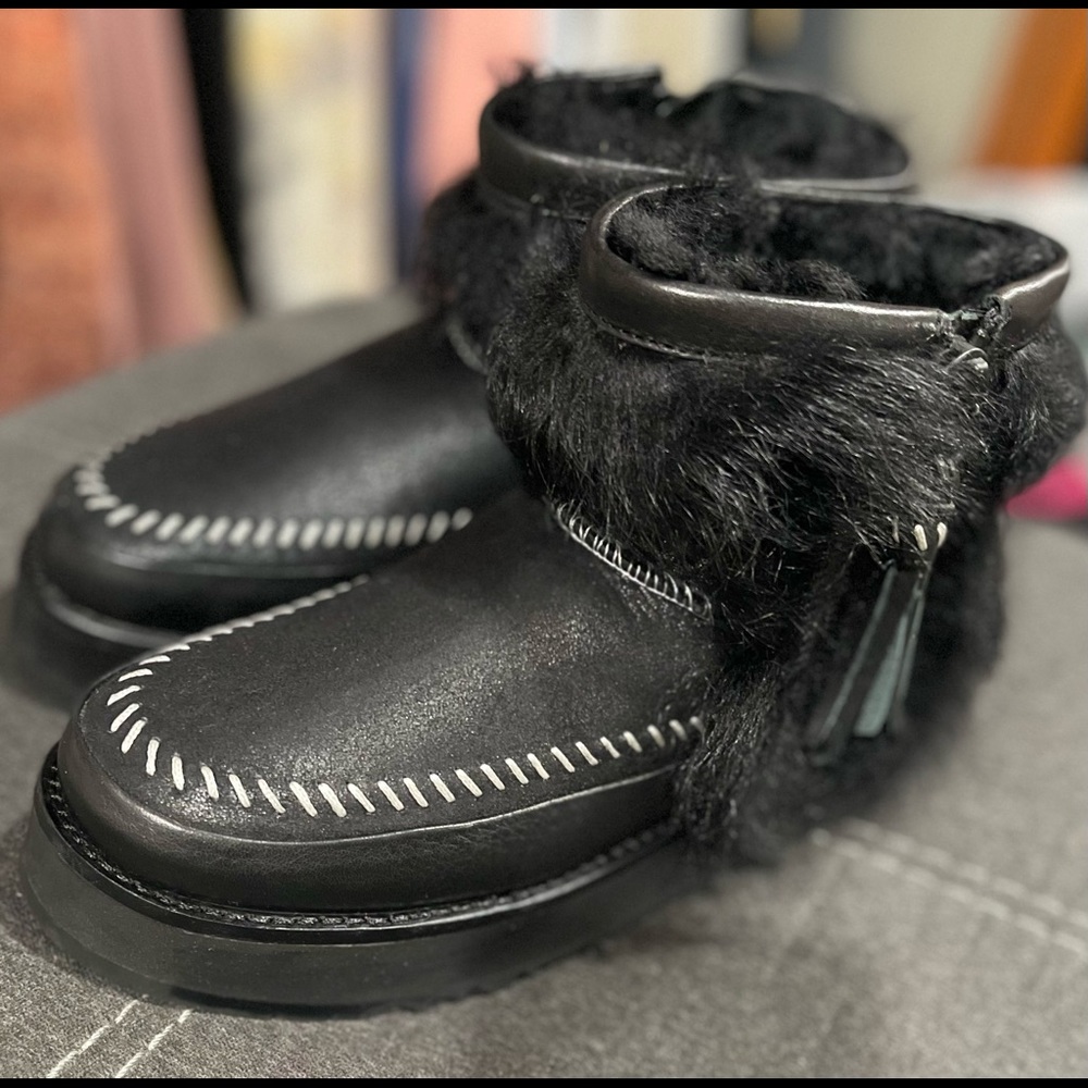 Platform Black UGG Boots